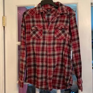 Mens button up flannel